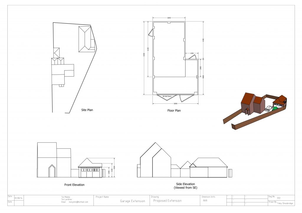 1-Willow-Cottage-Proposed-Garage-Extension-1-e
